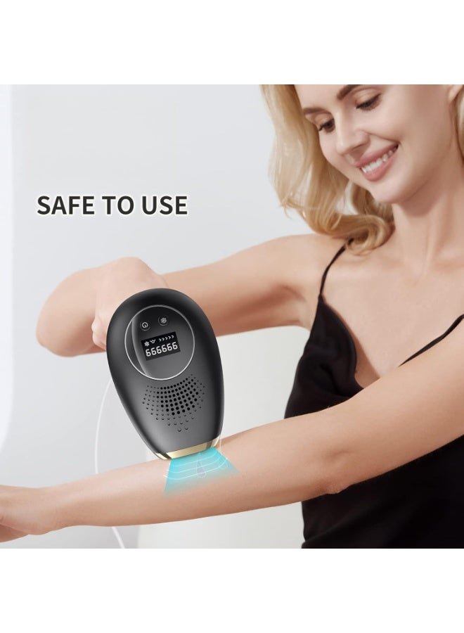 BLOOMING TIME Laser Hair Removal Device, At-Home Permanent Hair Remover with Ice Cooling for Painless & Private Use, Salon Results for Full Body (Face Legs Bikini), Salon Results at Home - Image 2